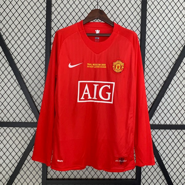 Thailande Maillot Manchester United Third ML Retro 2007 2008